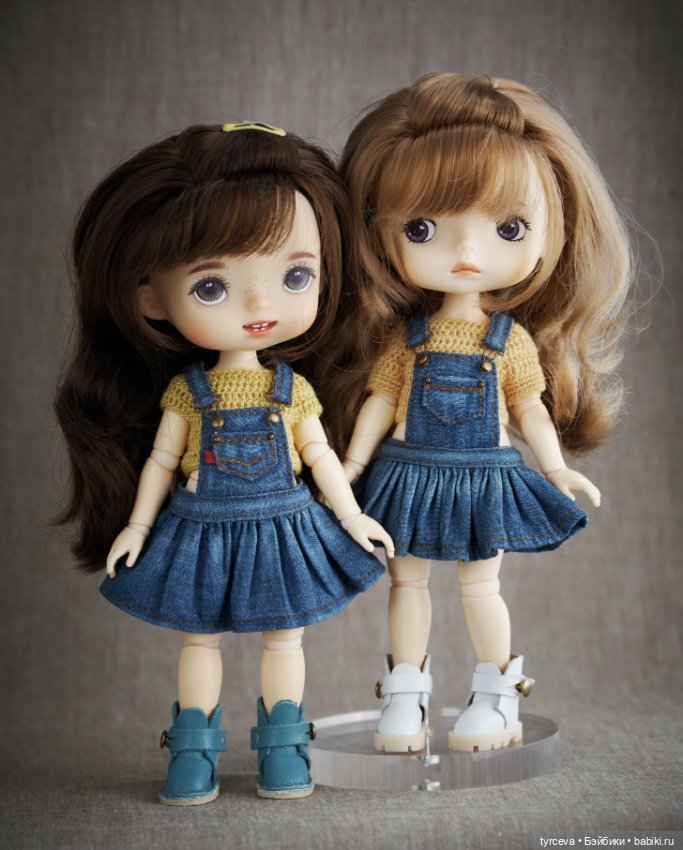Джинсовая тема — Одежда и обувь для кукол своими руками: фото