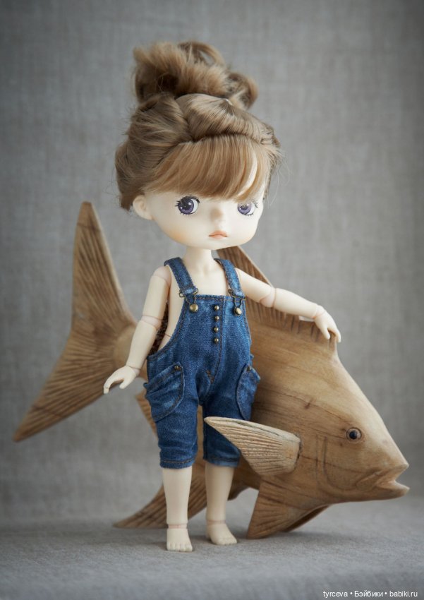 Джинсовая тема — Одежда и обувь для кукол своими руками: фото (фото 7)