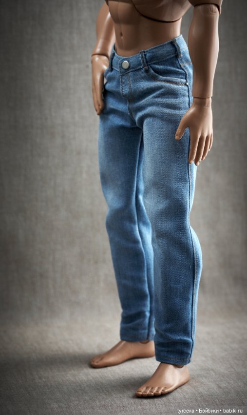 Джинсовая тема — Одежда и обувь для кукол своими руками: фото