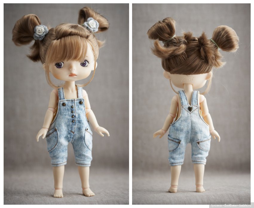 Джинсовая тема — Одежда и обувь для кукол своими руками: фото (фото 2)