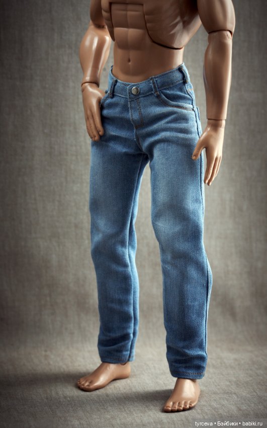 Джинсовая тема — Одежда и обувь для кукол своими руками: фото