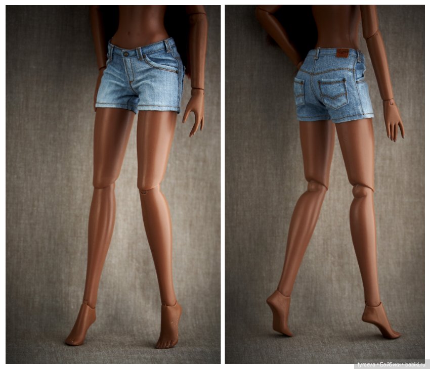 Джинсовая тема — Одежда и обувь для кукол своими руками: фото