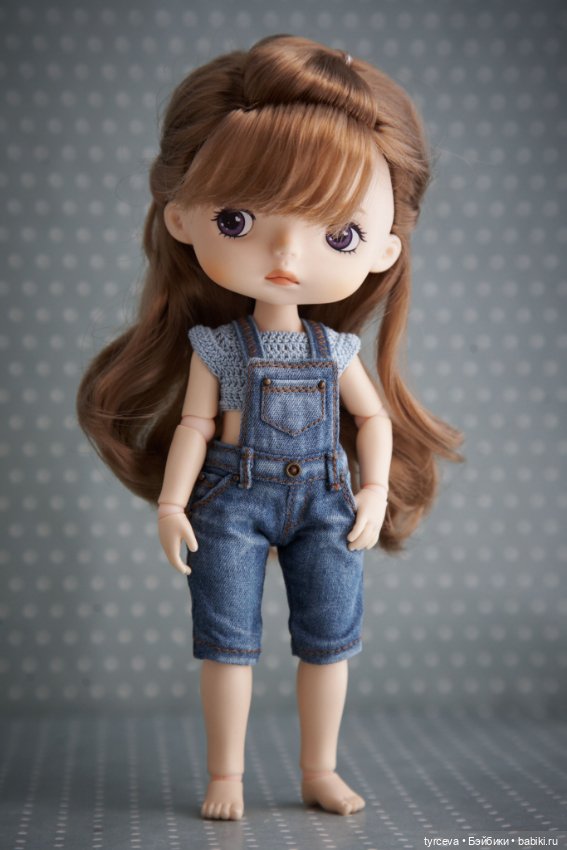 Джинсовая тема — Одежда и обувь для кукол своими руками: фото (фото 4)