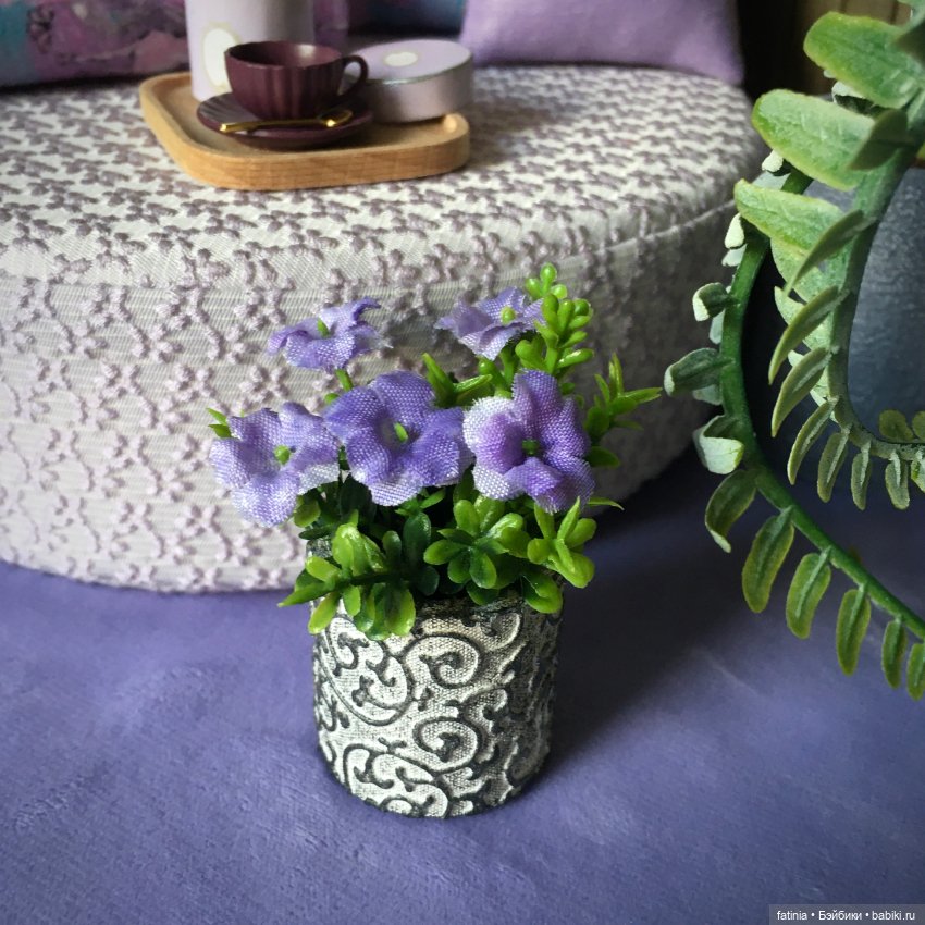 Майя и сиреневый туман — Румбоксы и кукольные интерьеры: фото