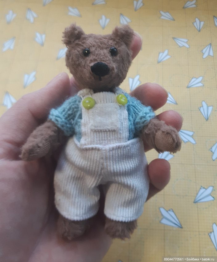 Мишка в штанишках — Авторские мишки Тедди и друзья: фото