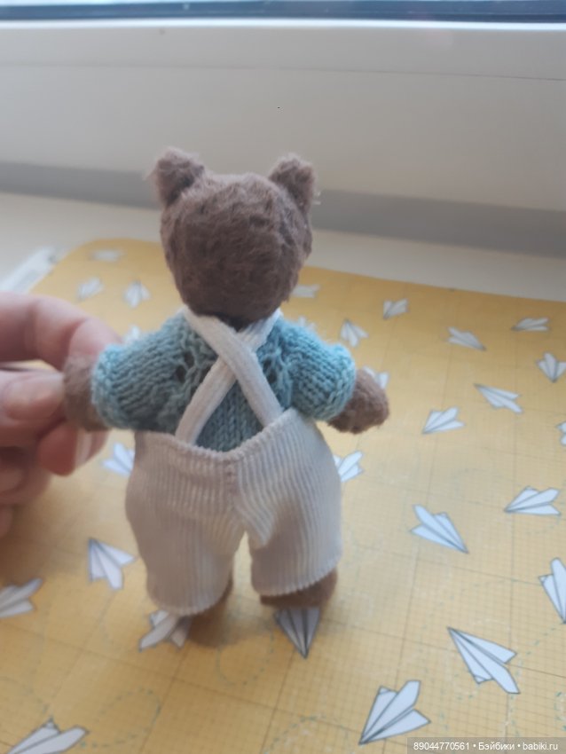 Мишка в штанишках — Авторские мишки Тедди и друзья: фото (фото 2)