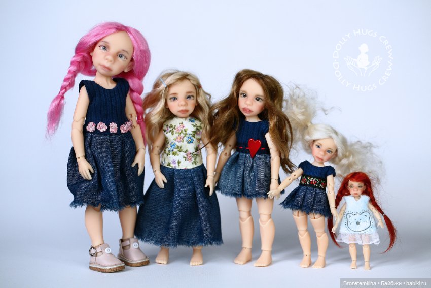Новая линейка кукол от Dolly Hugs Crew
