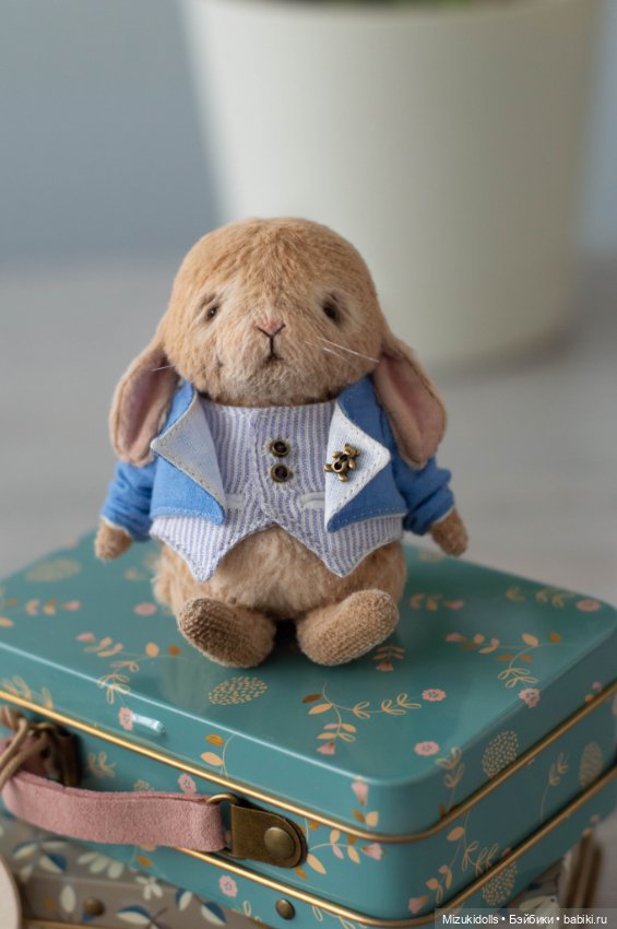 Мишка и зайки тедди — Авторские мишки Тедди и друзья: фото (фото 6)