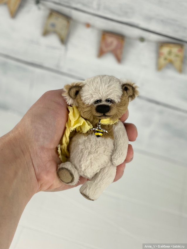 Тедди мишка Кнопик — Авторские мишки Тедди и друзья: фото