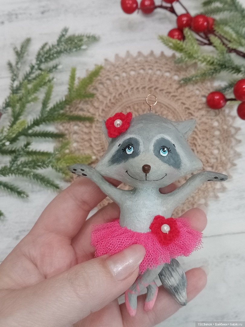 Балерина — Лепка авторских игрушек и папье (фото 4)