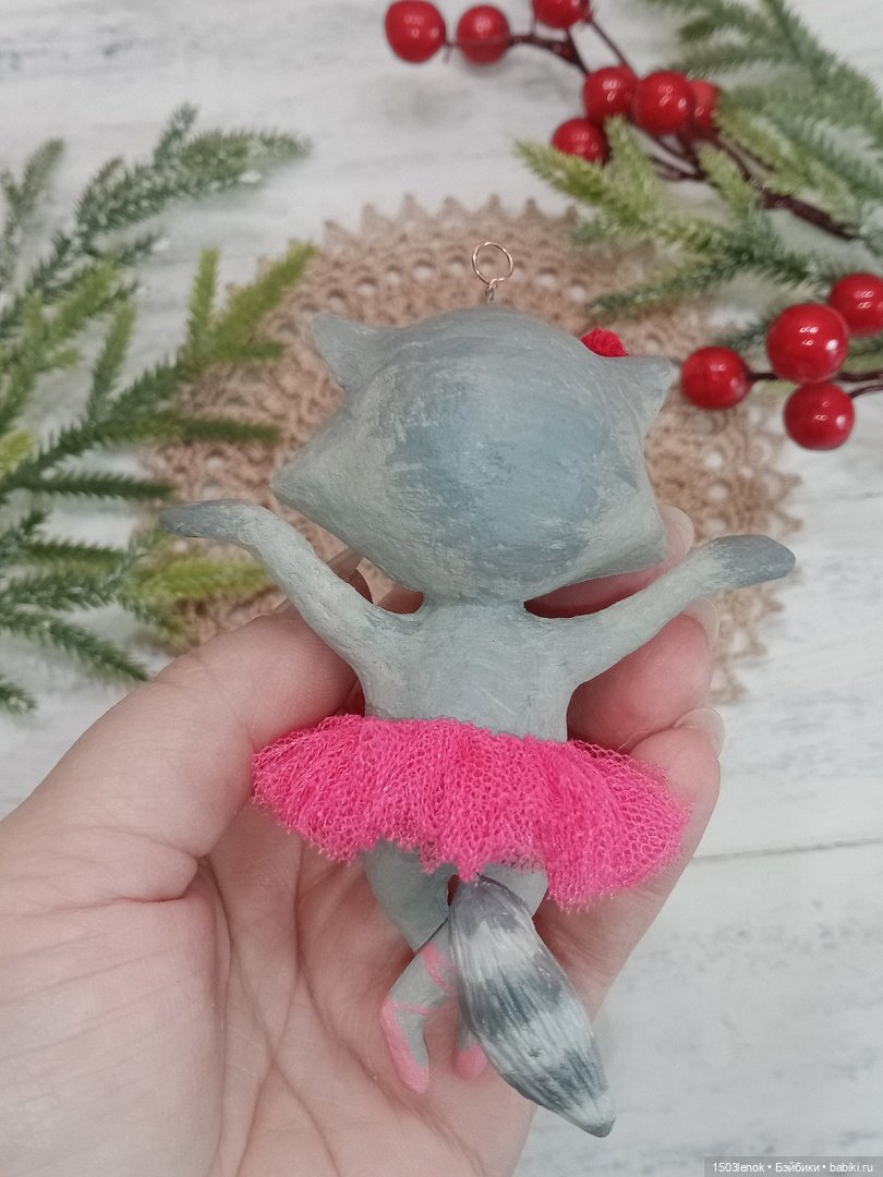 Балерина — Лепка авторских игрушек и папье (фото 8)