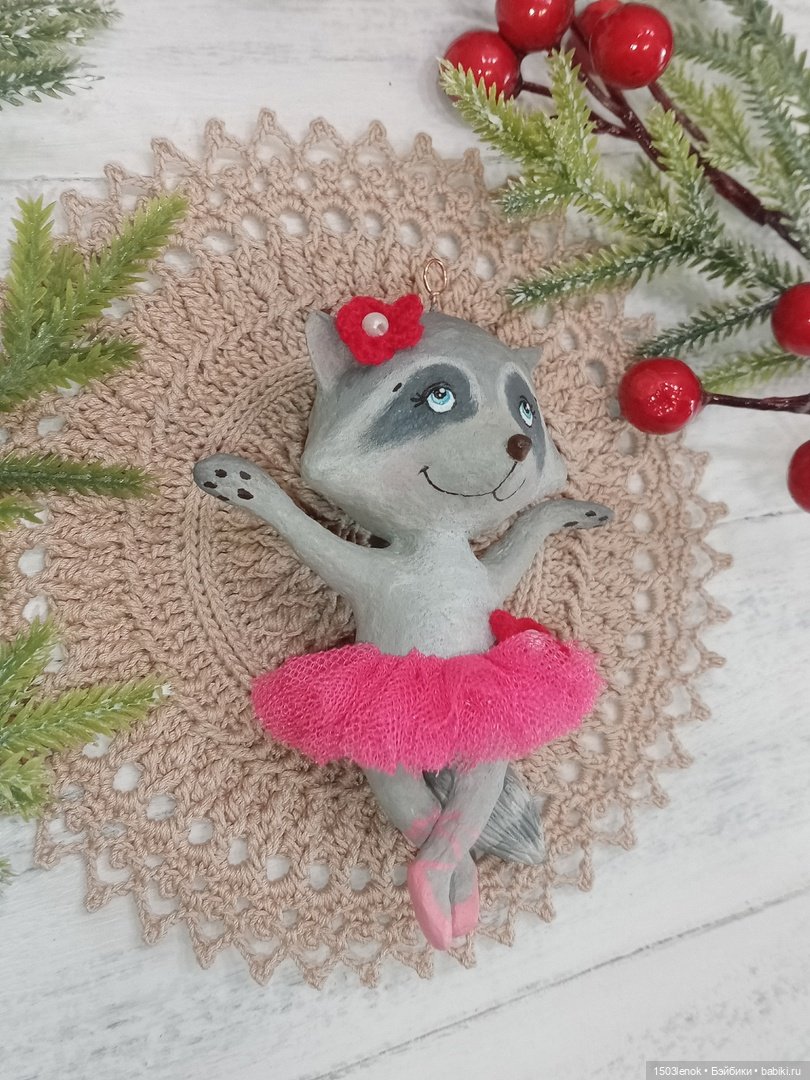 Балерина — Лепка авторских игрушек и папье (фото 3)