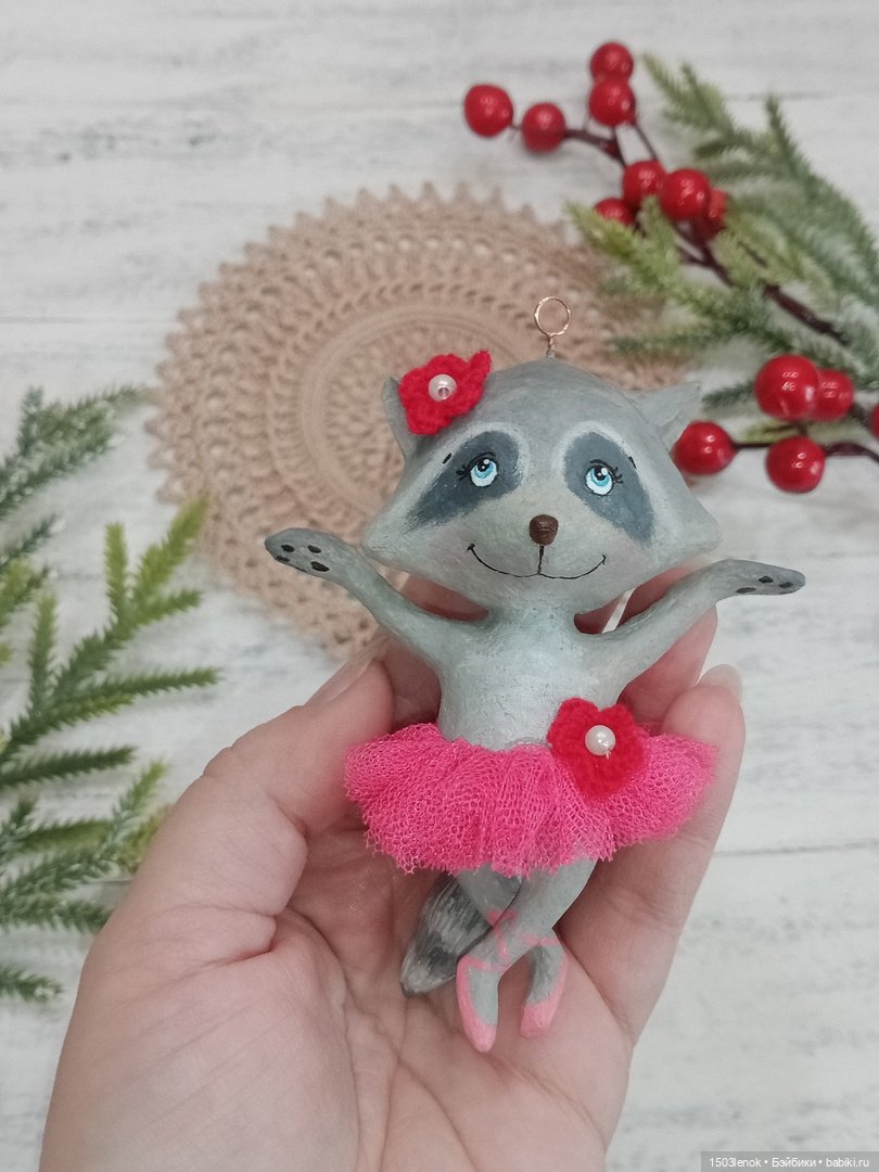 Балерина — Лепка авторских игрушек и папье