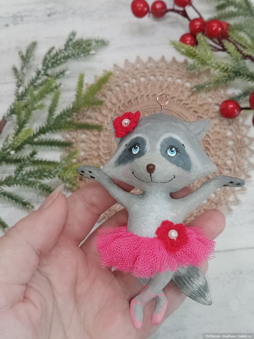 Балерина — Лепка авторских игрушек и папье (фото 5)