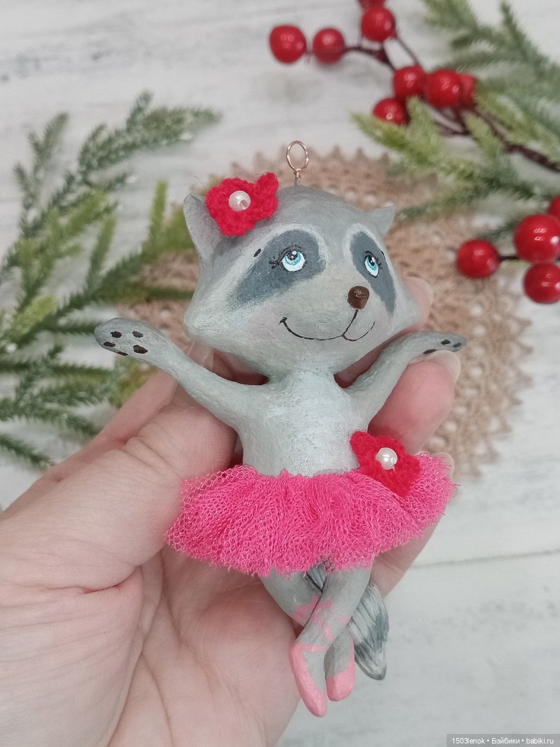 Балерина — Лепка авторских игрушек и папье (фото 7)