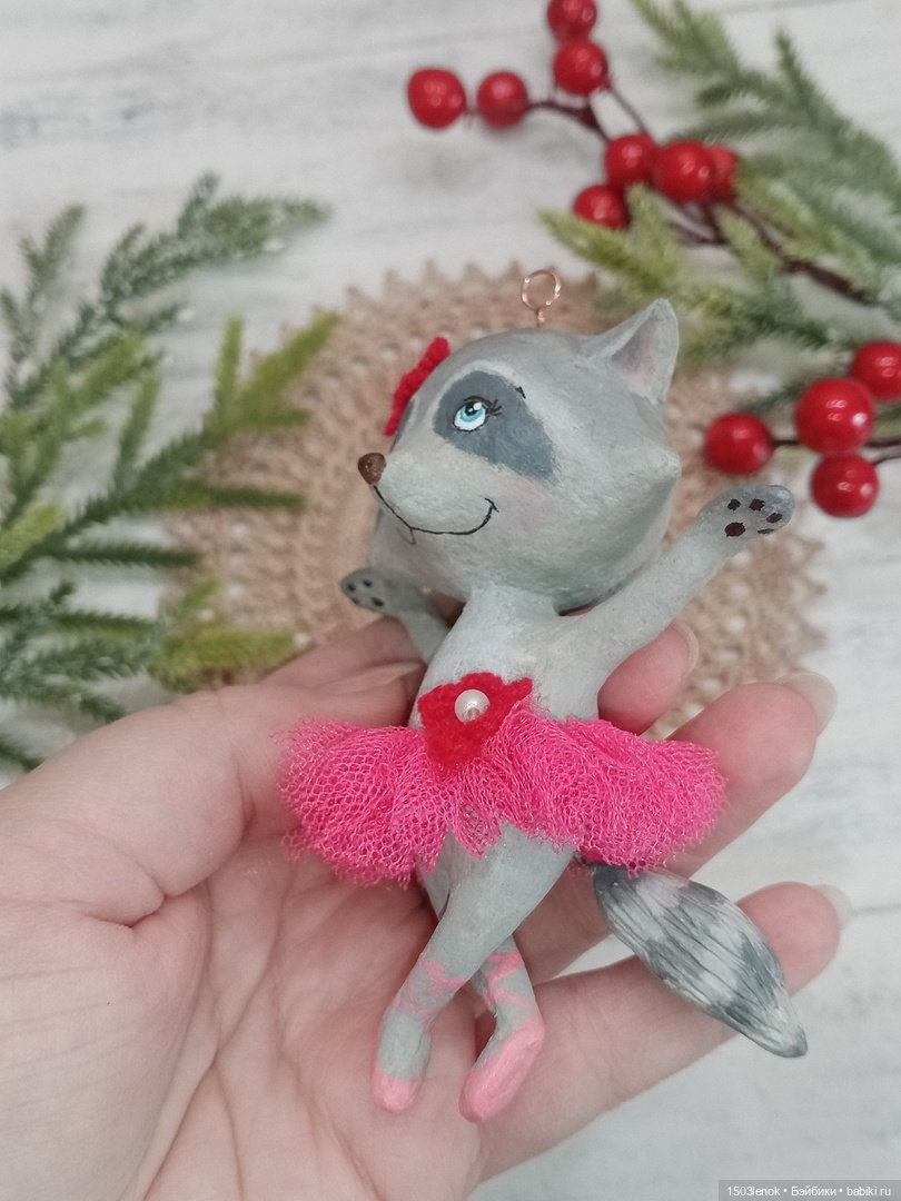 Балерина — Лепка авторских игрушек и папье (фото 6)