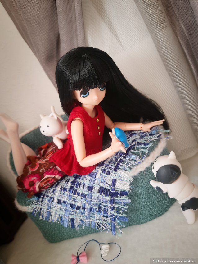 Когда ты собрался по делам, но котики против... (Azone doll) (фото 6)