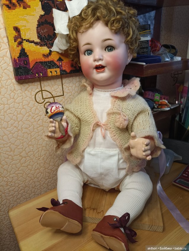 Мои антикварные куклы. Элли (фото 9)