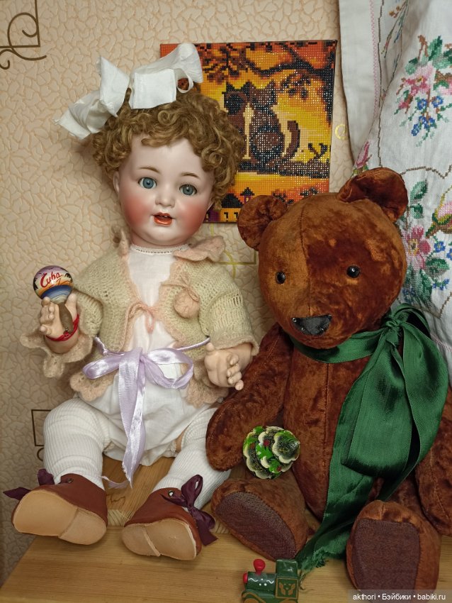 Мои антикварные куклы. Элли (фото 8)