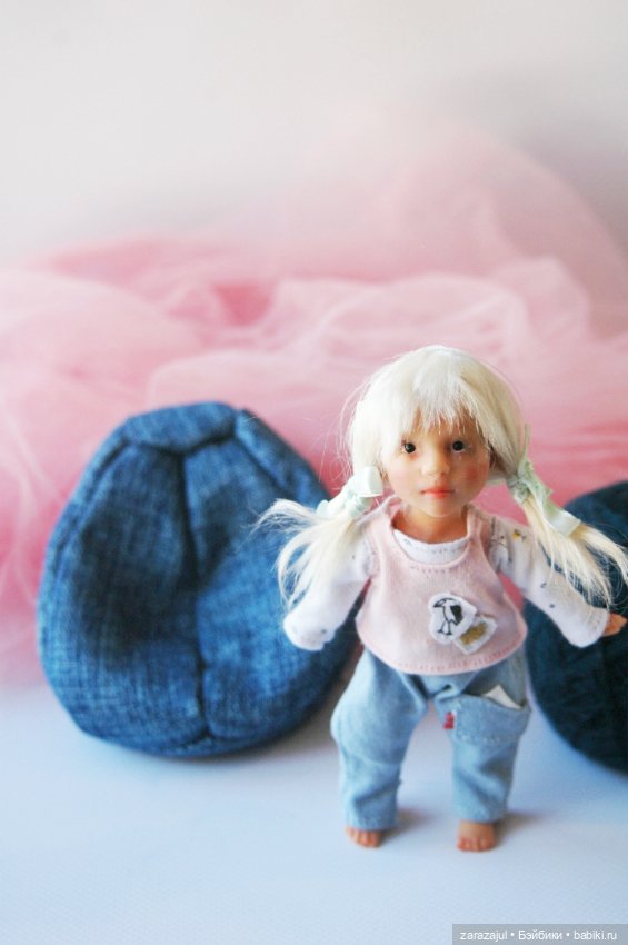 Эжени. Первая фотосессия — Лепка авторских кукол: полимерная глина