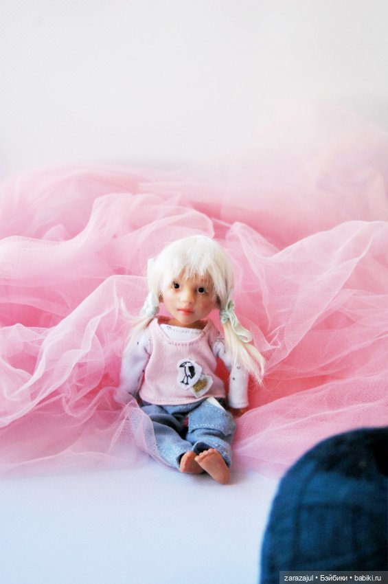 Эжени. Первая фотосессия — Лепка авторских кукол: полимерная глина (фото 9)