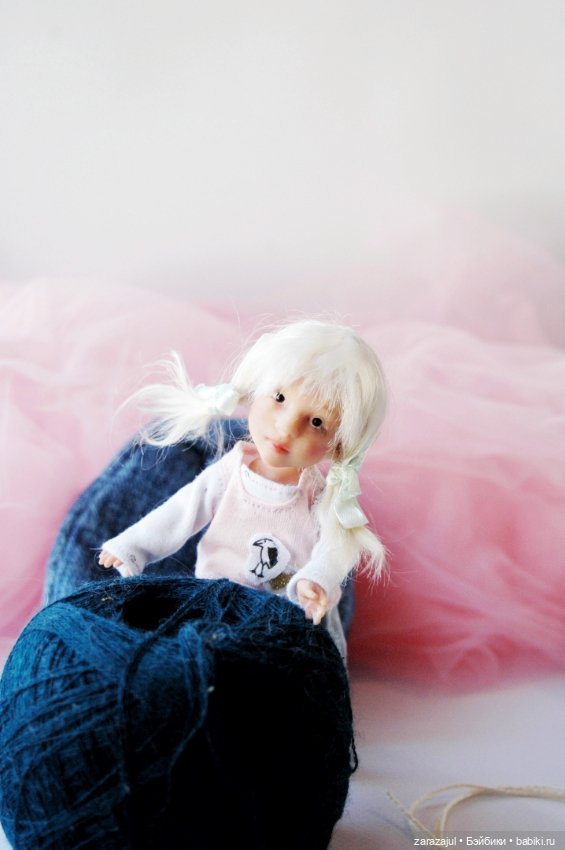 Эжени. Первая фотосессия — Лепка авторских кукол: полимерная глина (фото 6)