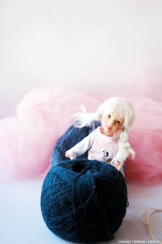 Эжени. Первая фотосессия — Лепка авторских кукол: полимерная глина (фото 5)