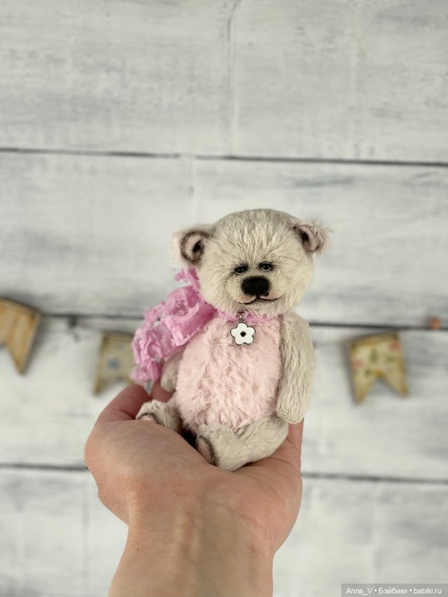 Тедди мишка Лола — Авторские мишки Тедди и друзья: фото (фото 3)