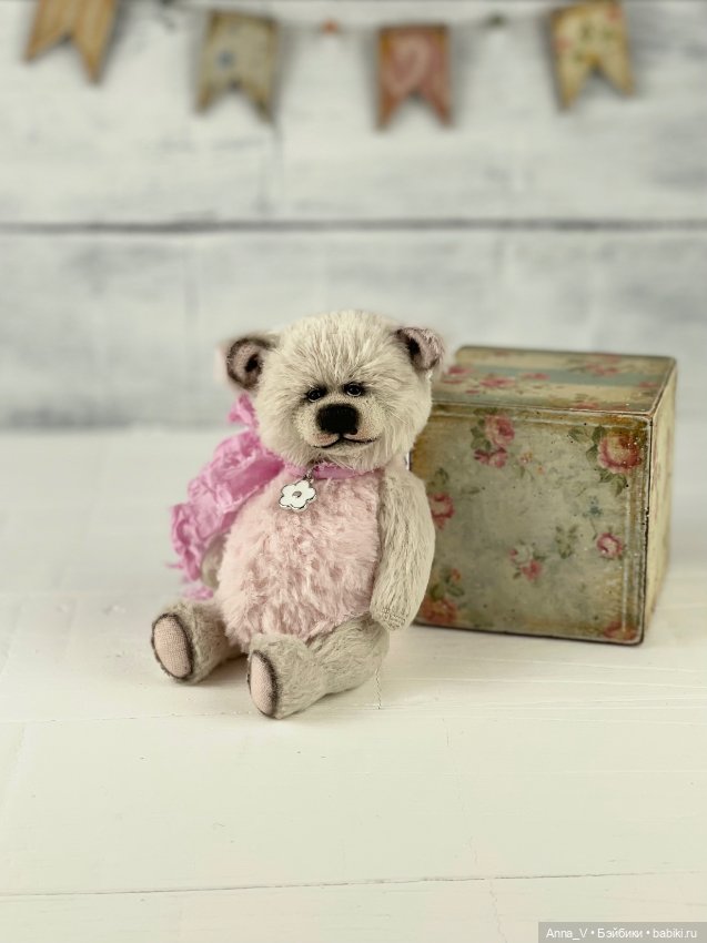 Тедди мишка Лола — Авторские мишки Тедди и друзья: фото (фото 4)