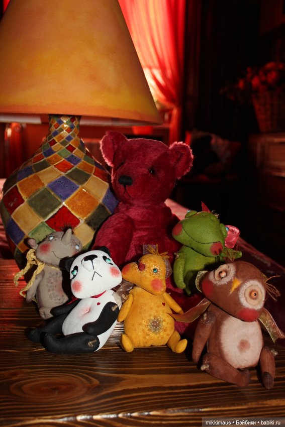 Сказочный зоопарк — Авторские мишки Тедди и друзья: фото