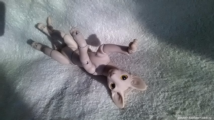 Сфинкс Тоник — Авторские работы в частных коллекциях: домашние фото кукол и игрушек