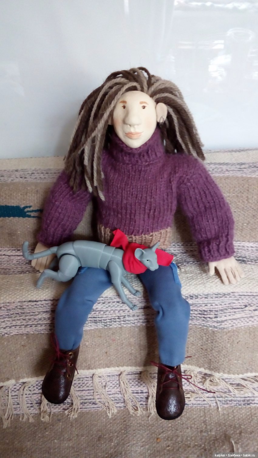 Сфинкс Тоник — Авторские работы в частных коллекциях: домашние фото кукол и игрушек