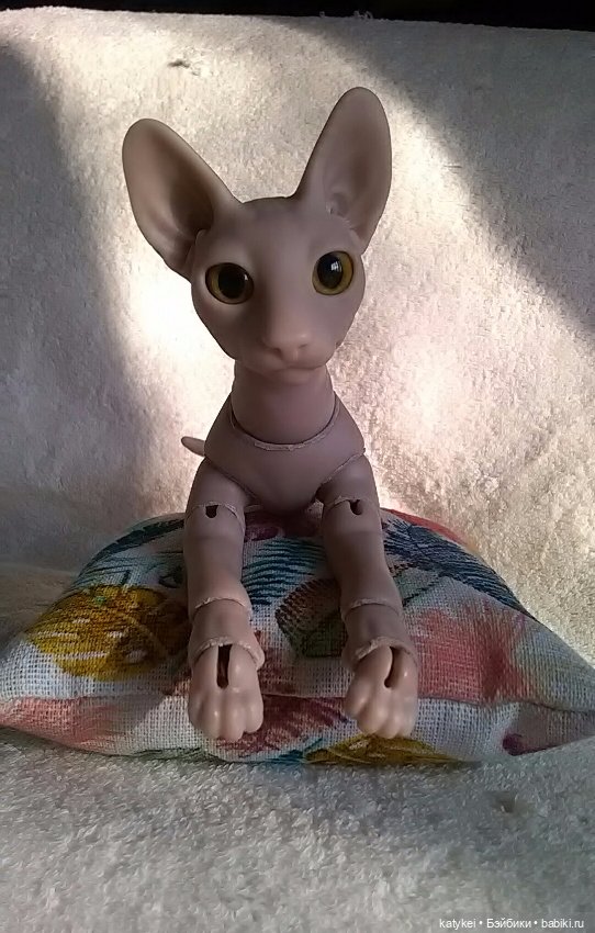 Сфинкс Тоник — Авторские работы в частных коллекциях: домашние фото кукол и игрушек