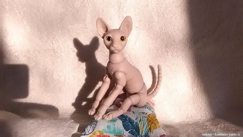 Сфинкс Тоник — Авторские работы в частных коллекциях: домашние фото кукол и игрушек
