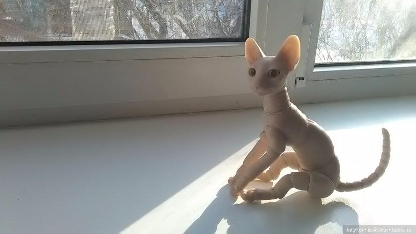 Сфинкс Тоник — Авторские работы в частных коллекциях: домашние фото кукол и игрушек (фото 3)