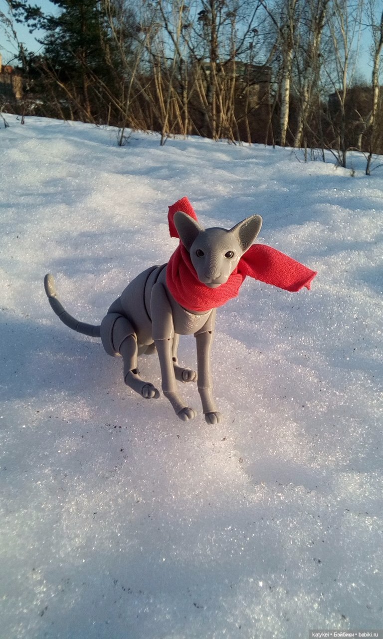 Сфинкс Тоник — Авторские работы в частных коллекциях: домашние фото кукол и игрушек