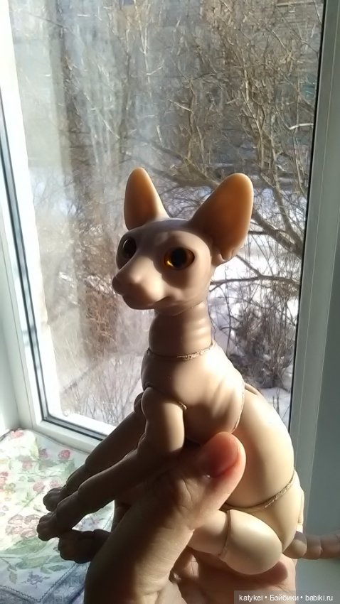 Сфинкс Тоник — Авторские работы в частных коллекциях: домашние фото кукол и игрушек (фото 2)