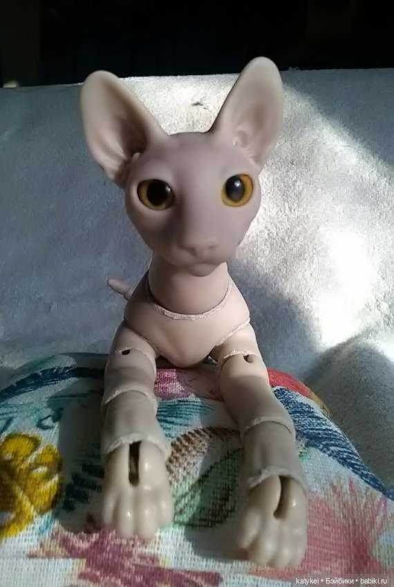 Сфинкс Тоник — Авторские работы в частных коллекциях: домашние фото кукол и игрушек