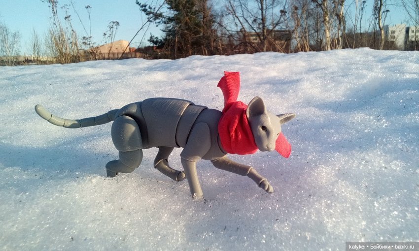 Сфинкс Тоник — Авторские работы в частных коллекциях: домашние фото кукол и игрушек