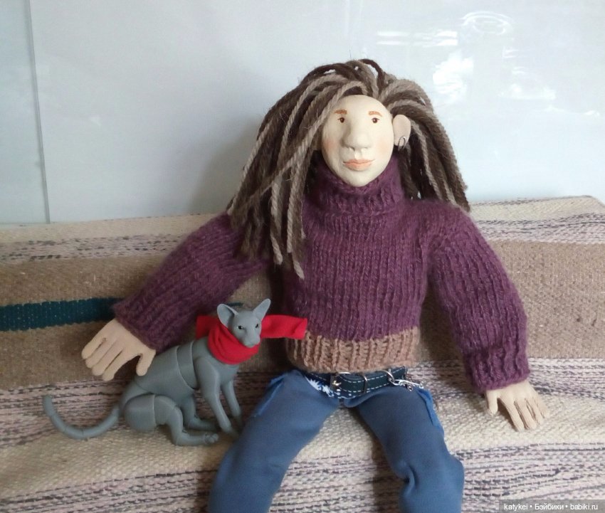 Сфинкс Тоник — Авторские работы в частных коллекциях: домашние фото кукол и игрушек