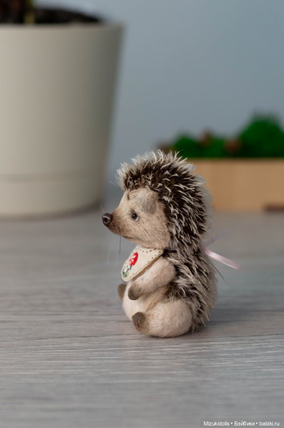 Ёжик мухоморчик — Авторские мишки Тедди и друзья: фото (фото 5)