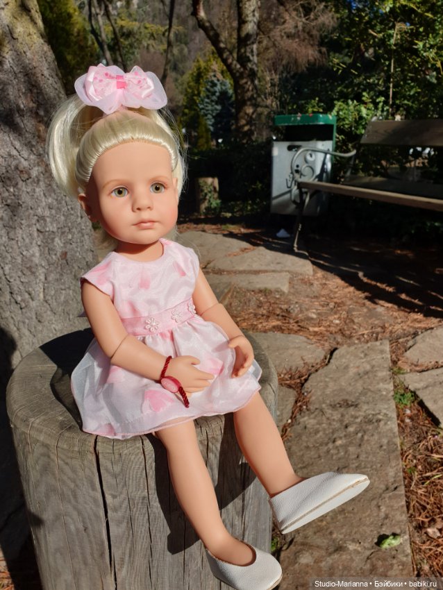 Вера на зимней прогулке — Куклы Gotz (Готц): Ханна (фото 4)