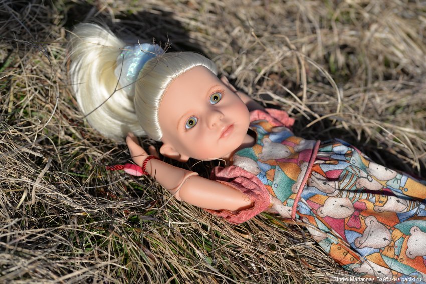 Вера на зимней прогулке — Куклы Gotz (Готц): Ханна (фото 10)