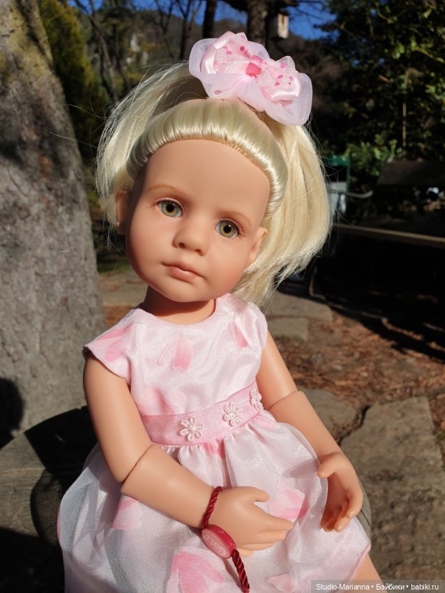 Вера на зимней прогулке — Куклы Gotz (Готц): Ханна (фото 5)