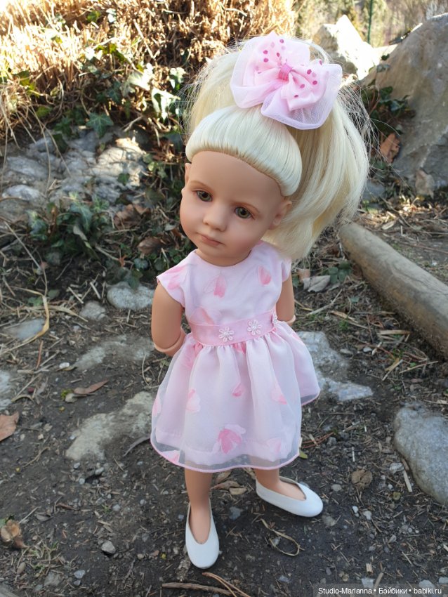 Вера на зимней прогулке — Куклы Gotz (Готц): Ханна (фото 3)