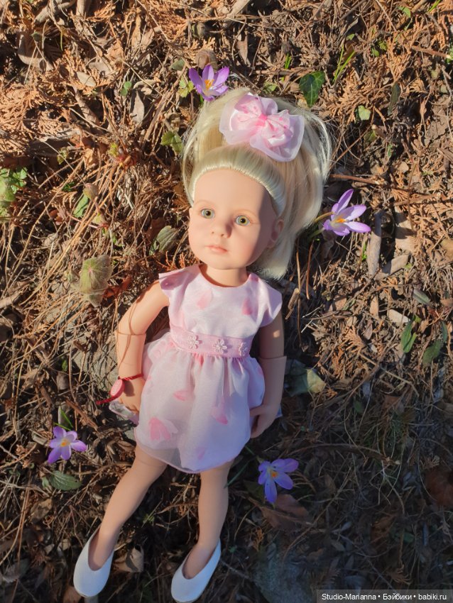 Вера на зимней прогулке — Куклы Gotz (Готц): Ханна (фото 6)