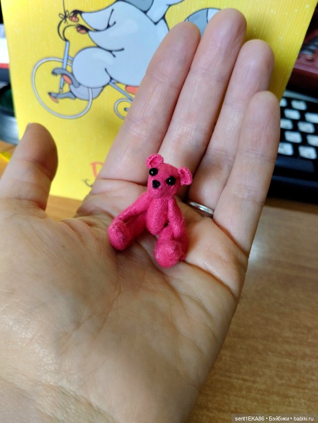 Крошка в ладошке — Текстильные игрушки и примитивы: кофейные (фото 4)