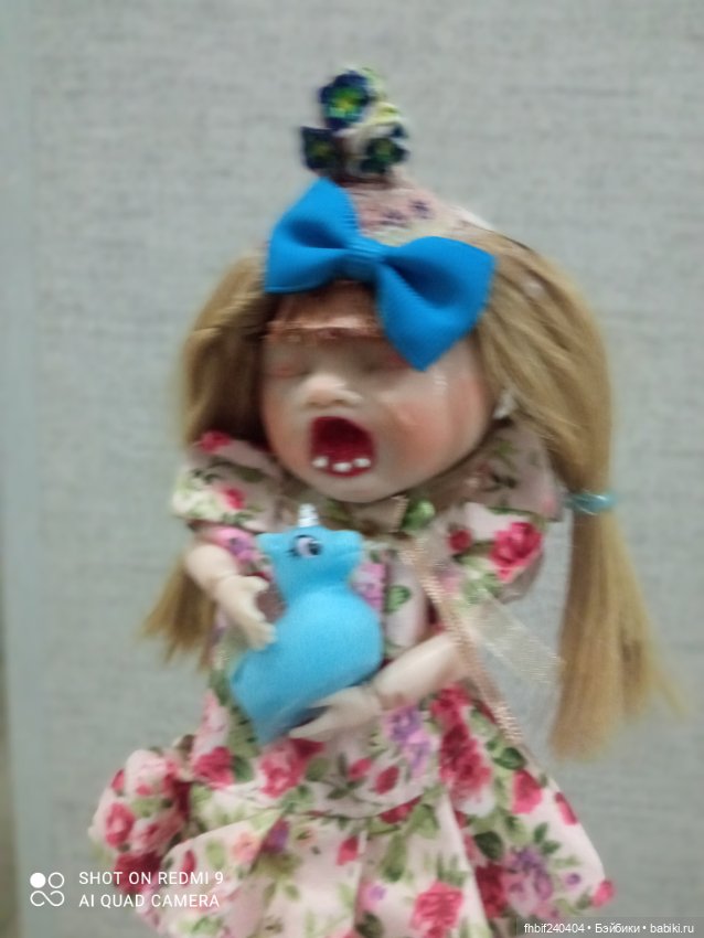 Плакса. Авторская шарнирная кукла