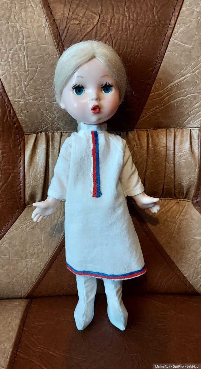 Вслед уходящей зиме — Советские винтажные куклы (СССР): Ленигрушка (фото 5)