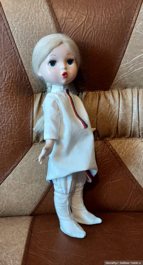 Вслед уходящей зиме — Советские винтажные куклы (СССР): Ленигрушка (фото 4)